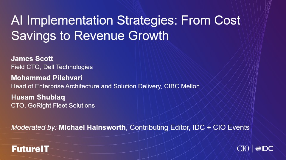 AI Implementation Strategies: From Cost Savings to Revenue Growth [Video]