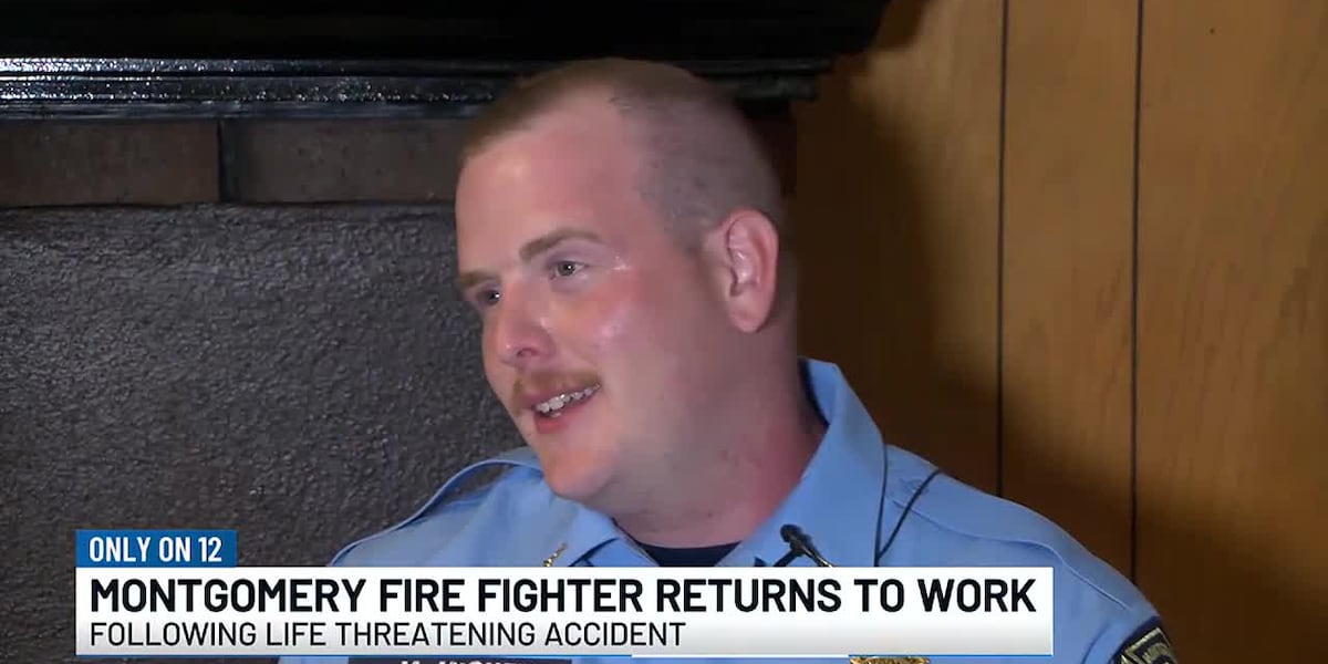 Montgomery Fire/Rescue lieutenant returns to work after accident [Video]