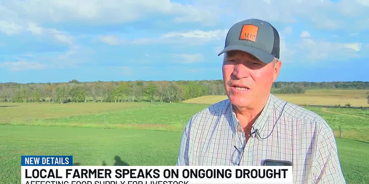 Alabama farmers affected by ongoing drought [Video]