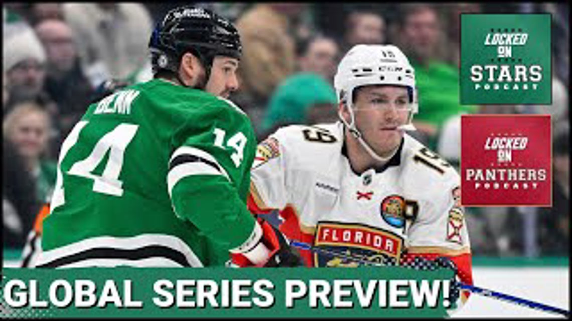 NHL Global Series Preview with Locked On Panthers! Can the Stars beat their nemesis Borbrovsky?? [Video]