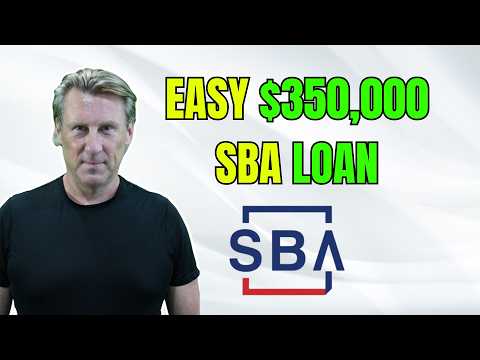 How to Get an SBA Loan (The EASY Way)! Best Small Business Funding Opportunity! [Video]