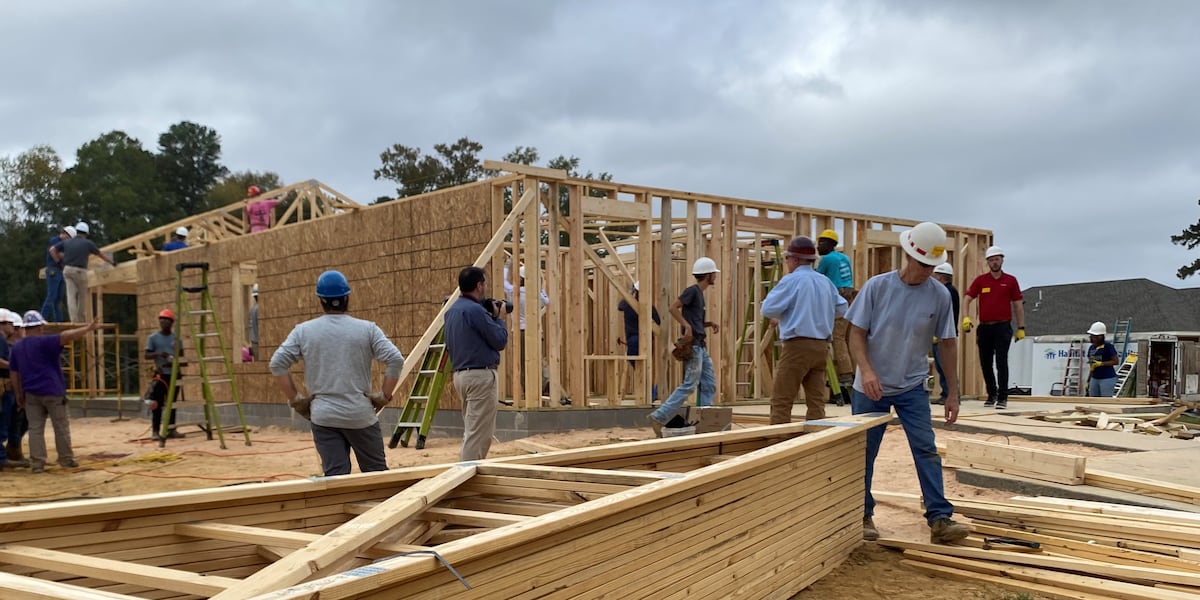 Business leaders take part in Habitat For Humanitys CEO Build [Video]