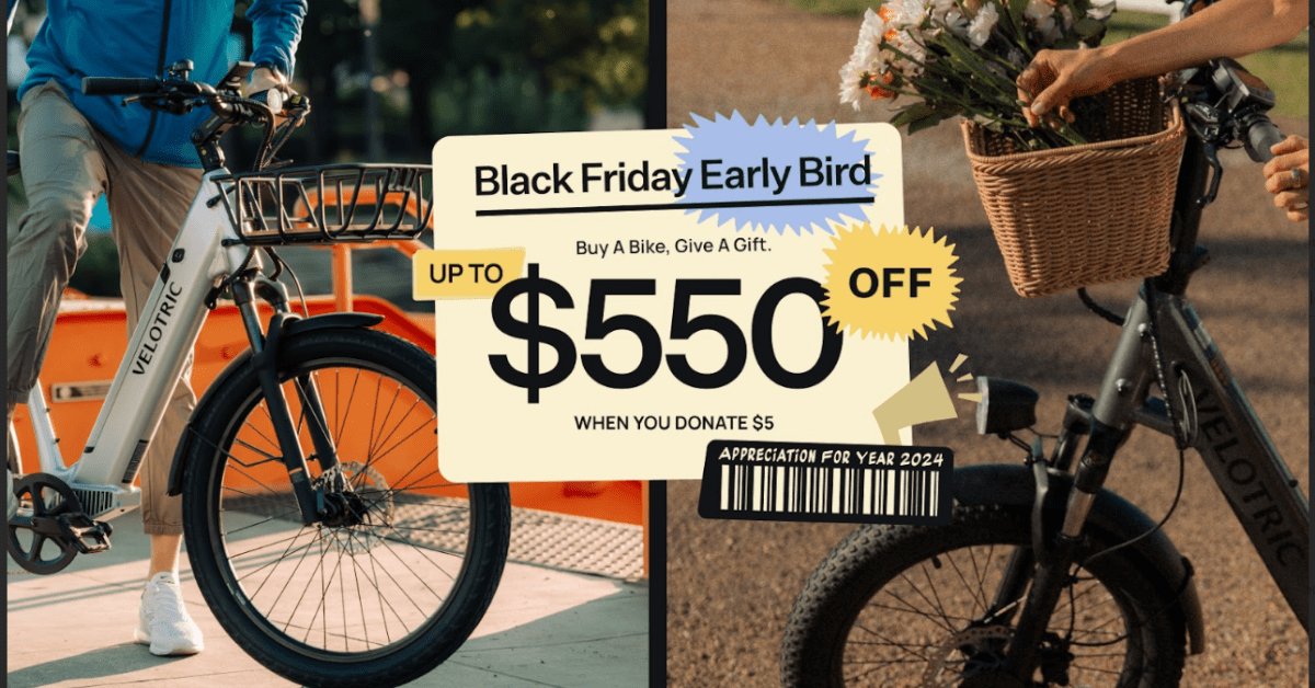 Velotric Ebikes’ big early-bird Black Friday discounts are here! [Video]