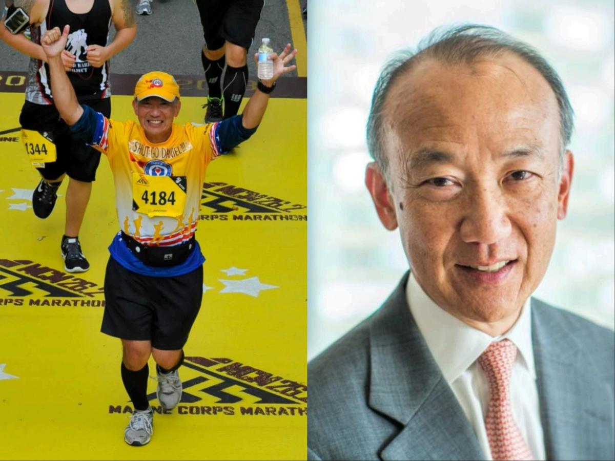 A 72-year-old VC who started running at 54 does 4 marathons a year. Here