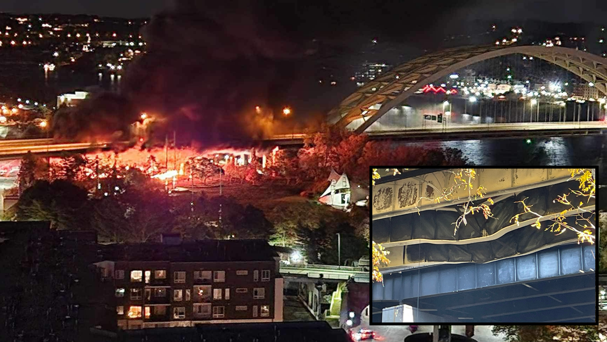 Massive fire shuts down Daniel Carter Beard Bridge near Cincinnati [Video]