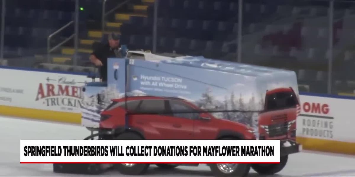 Thunderbirds collecting donations for Mayflower Marathon [Video]