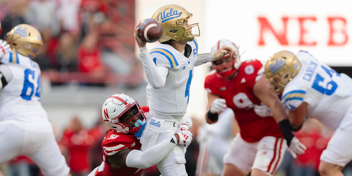 UCLA defense holds off Nebraska late, Bruins win 27-20 for their second straight victory [Video]