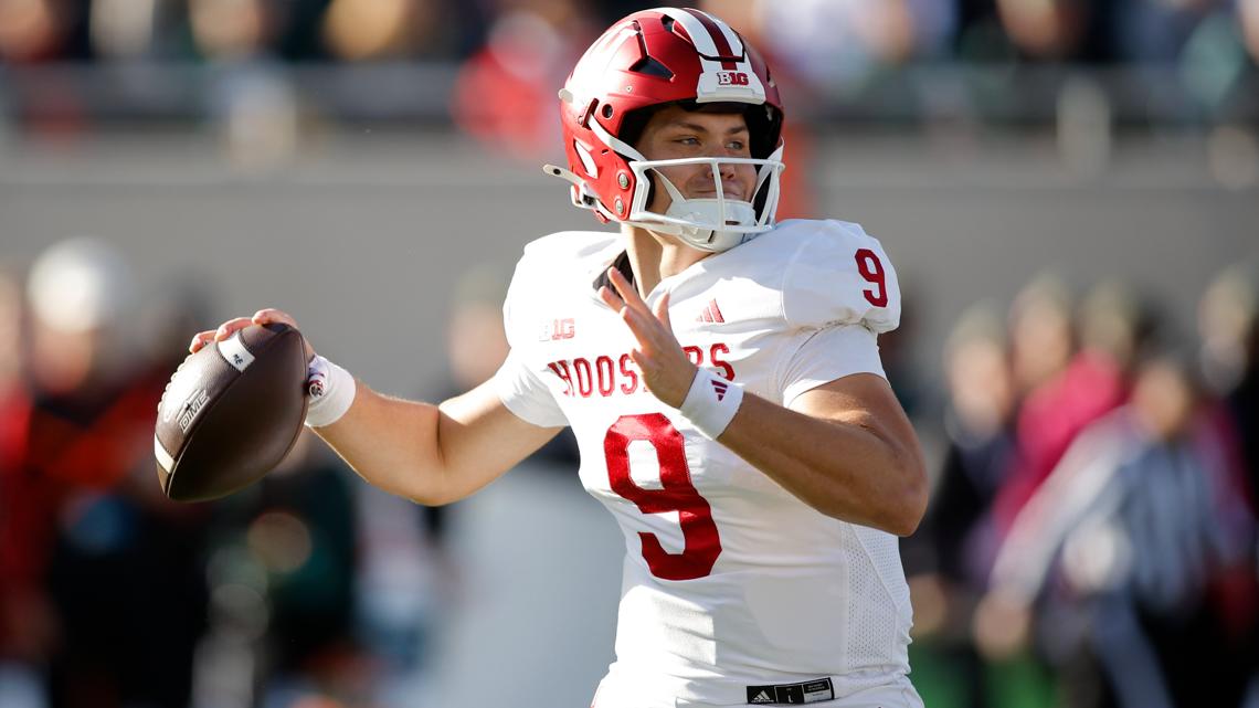 No. 13 Indiana beats Michigan State 47-10 [Video]