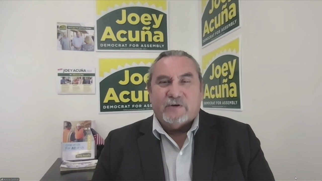 Joey Acuna, candidate for State Assembly District 36, discusses key issues ahead of election night [Video]