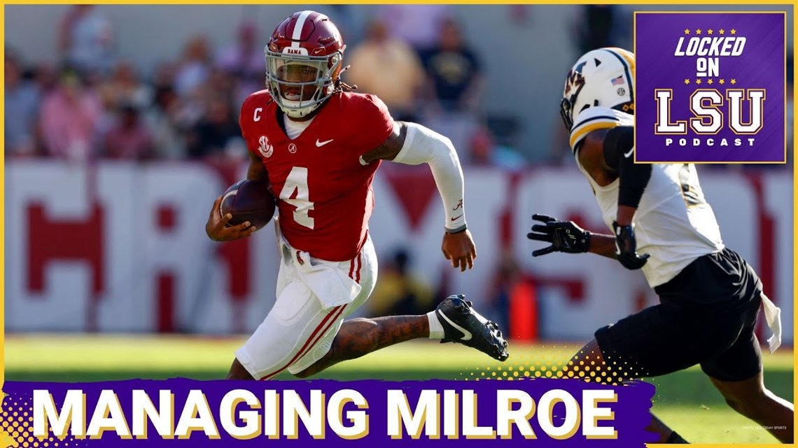 Can LSU Stop Jalen Milroe? | Tigers Starting OL Out vs. Crimson Tide [Video]