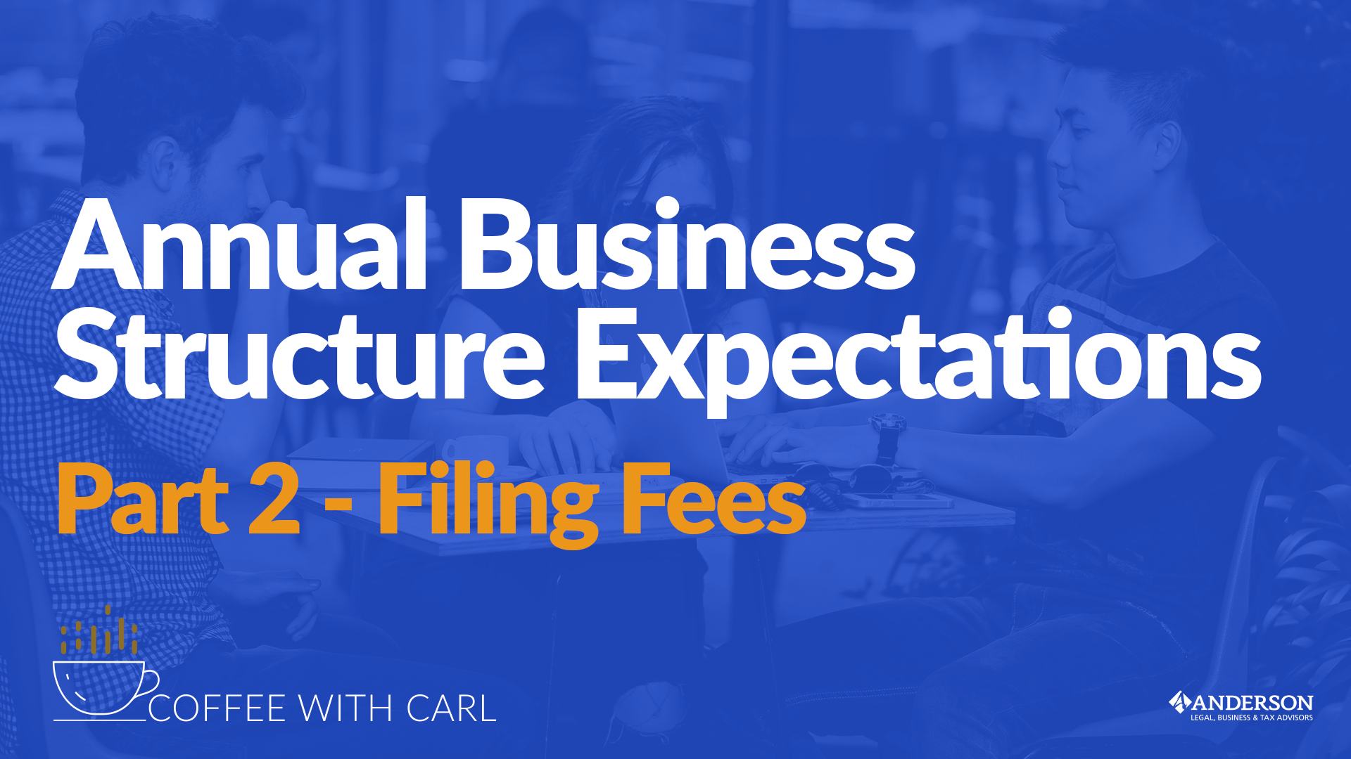 Annual Business Structure Expectations Part 2 [Video]