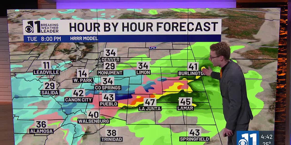 Mostly dry Election Day, snow returns tonight [Video]