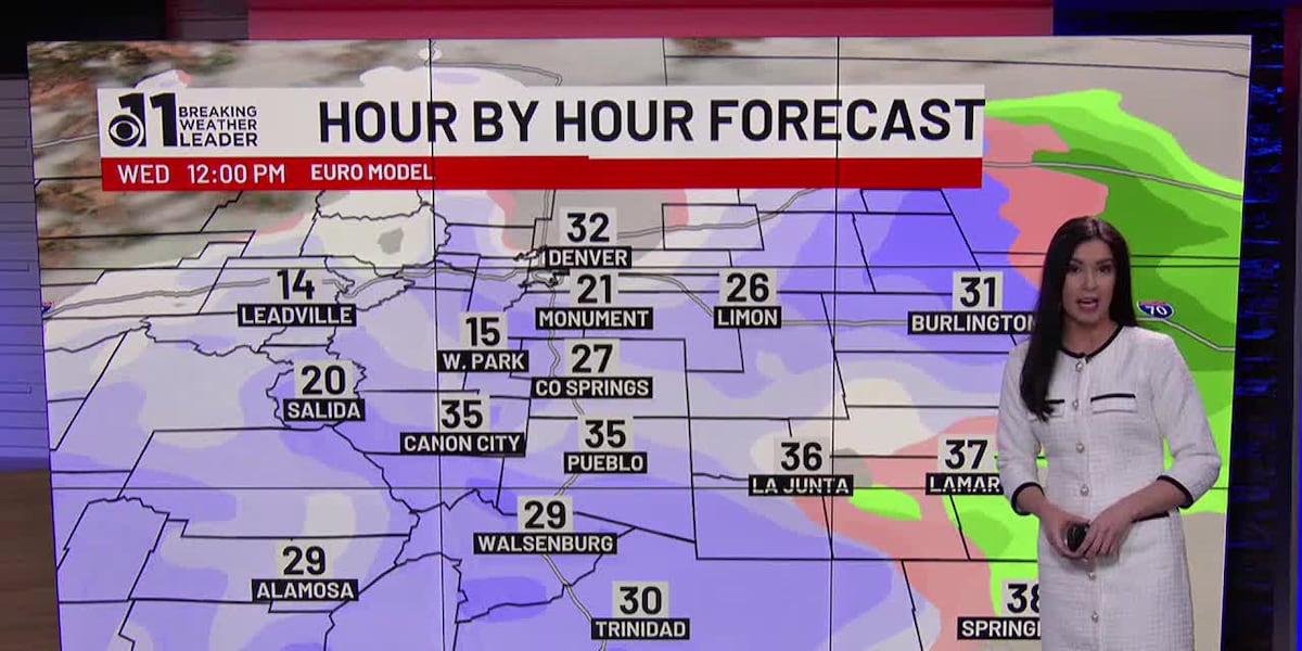 Snow showers Wednesday through the rest of the week [Video]