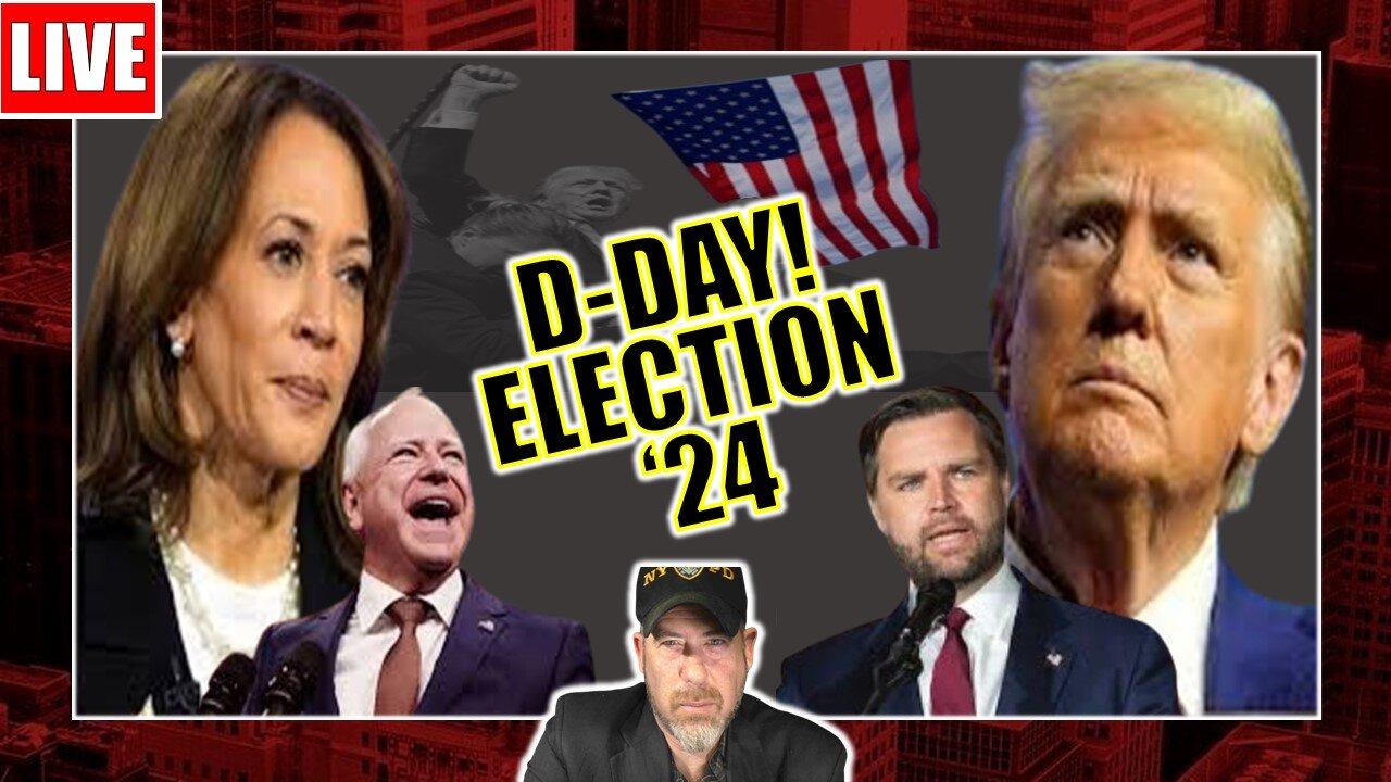 (Starting 5:30 PM EST) LIVE- ELECTION DAY [Video]