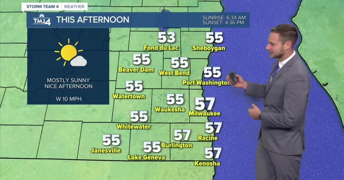 Southeast Wisconsin weather: Sunshine makes a comeback [Video]