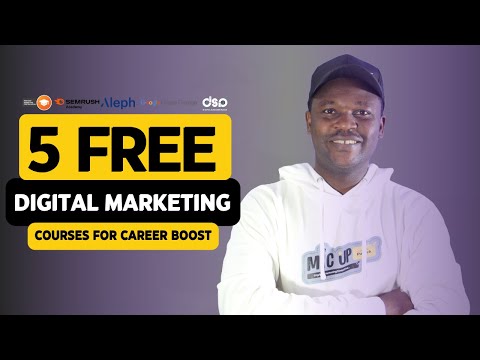 5 Free Digital Marketing Courses with Certificates [Video]