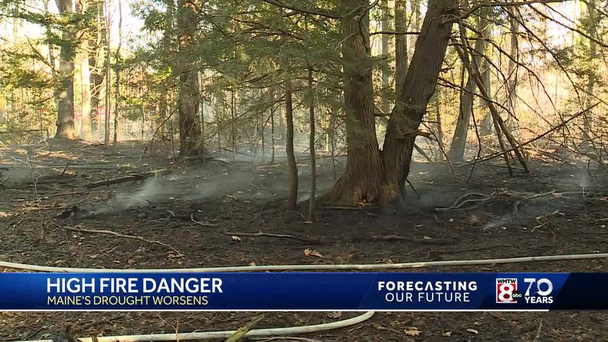 Maine’s drought and gusty winds fuel high fire danger [Video]