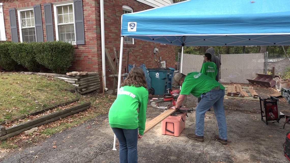 Ameren, Rebuilding Together St. Louis build accessible ramp [Video]