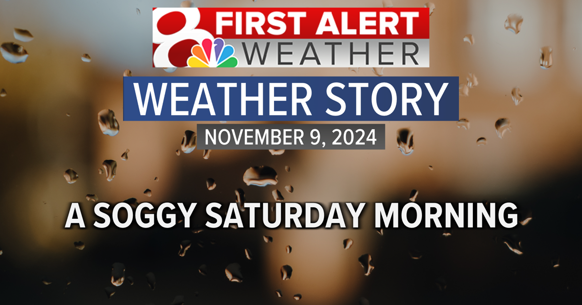 Forecast: A soggy start to Saturday | Weather [Video]