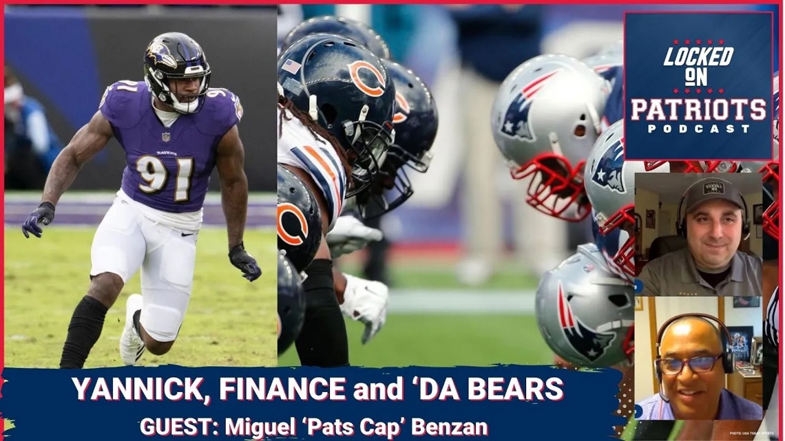 New England Patriots Claim Yannick Ngakoue, Foxboro Finance with Pats Cap, Chicago Bears Preview [Video]