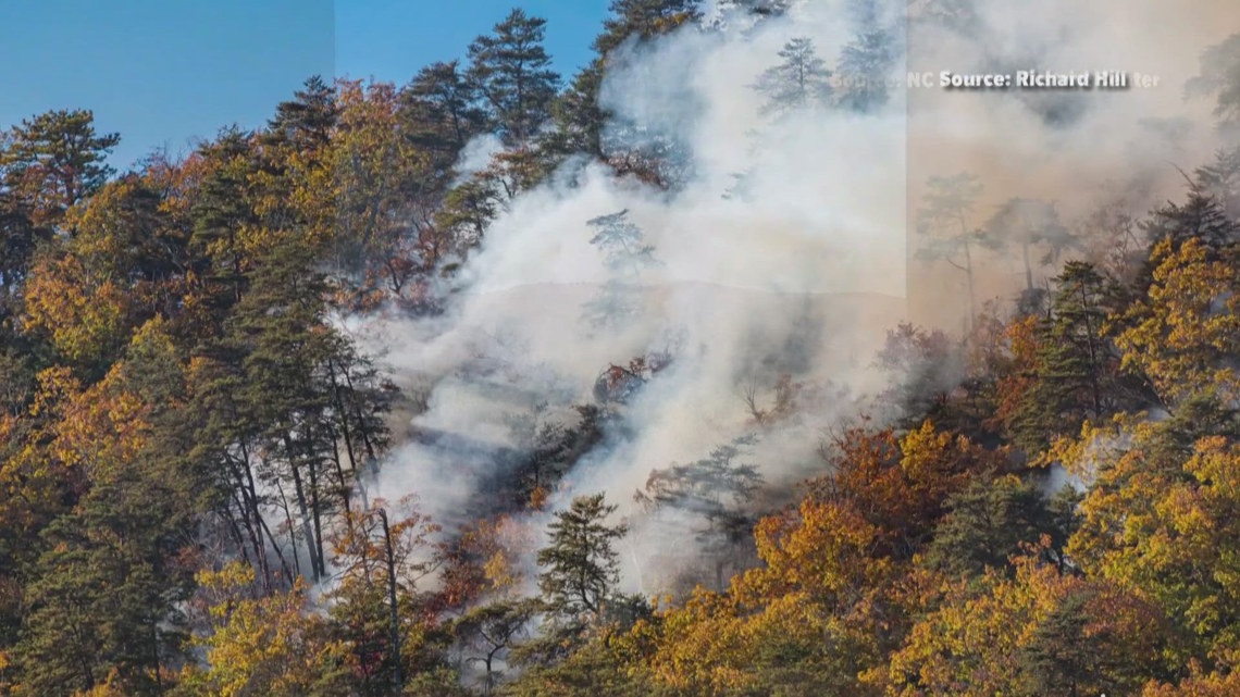 Vault Visit: Fire starts on Sauratown Mountain [Video]