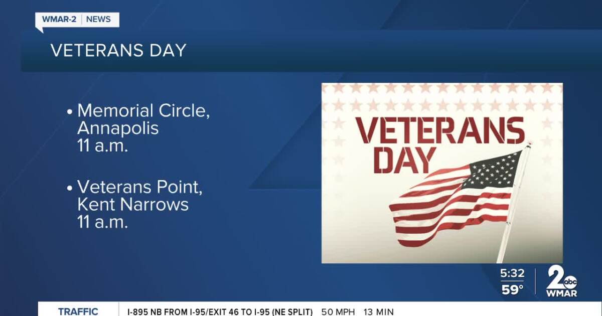 Here’s a list of events celebrating our heroic veterans today [Video]