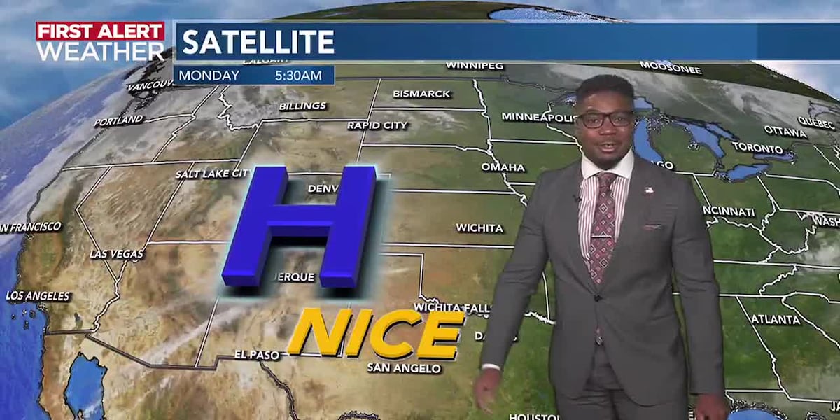 Nice and Comfortable Temperatures To Start The Week 11/11 AM [Video]