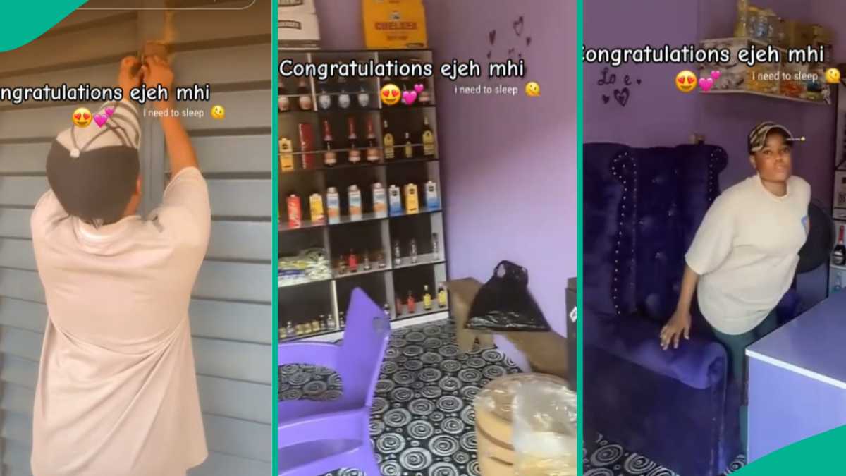 Lady Becomes Business Owner, Places CEO Chair in Her Shop, Nigerians React [Video]