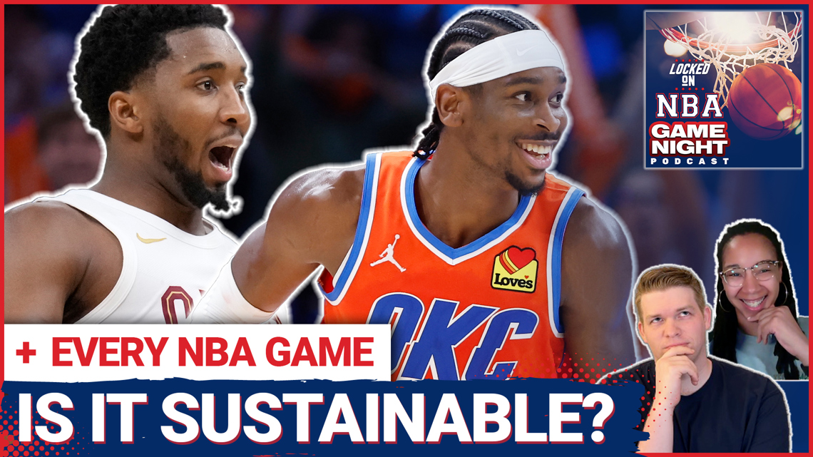 Can Shai Gilgeous-Alexander & OKC Keep Playing SMALL? Can Donovan Mitchell’s Cavs Keep Winning?! [Video]