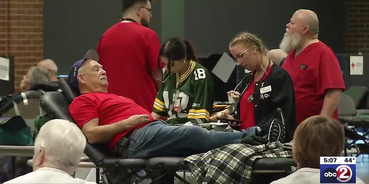 Packers, Red Cross celebrate blood drive milestone [Video]