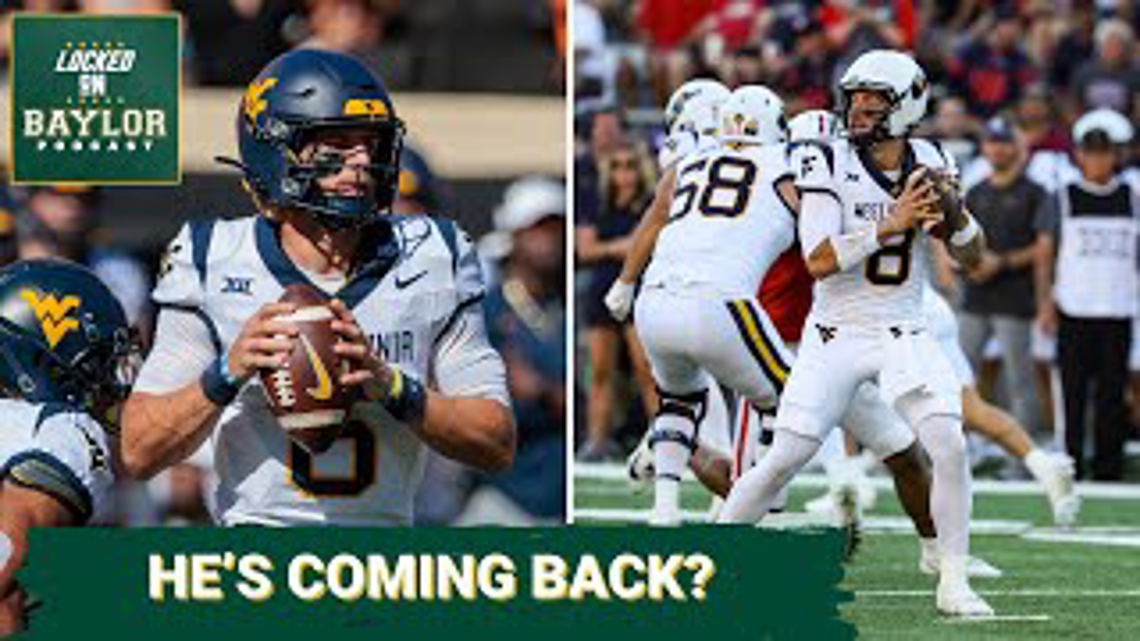 Who Is Starting at Quarterback for West Virginia Against Baylor Saturday? | Baylor Football Podcast [Video]