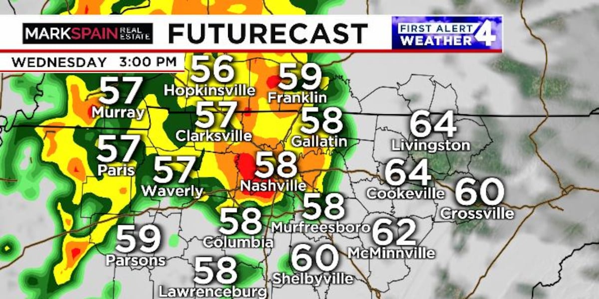 First Alert Forecast: Another soaking rain [Video]