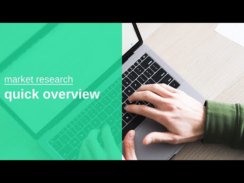 market research quick overview | learn how to do market research basics [Video]