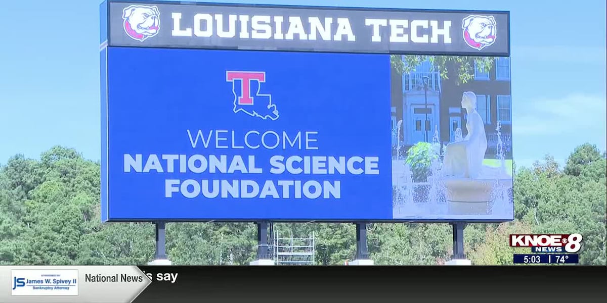 The National Science Foundation visits Louisiana Tech to discuss research investments [Video]