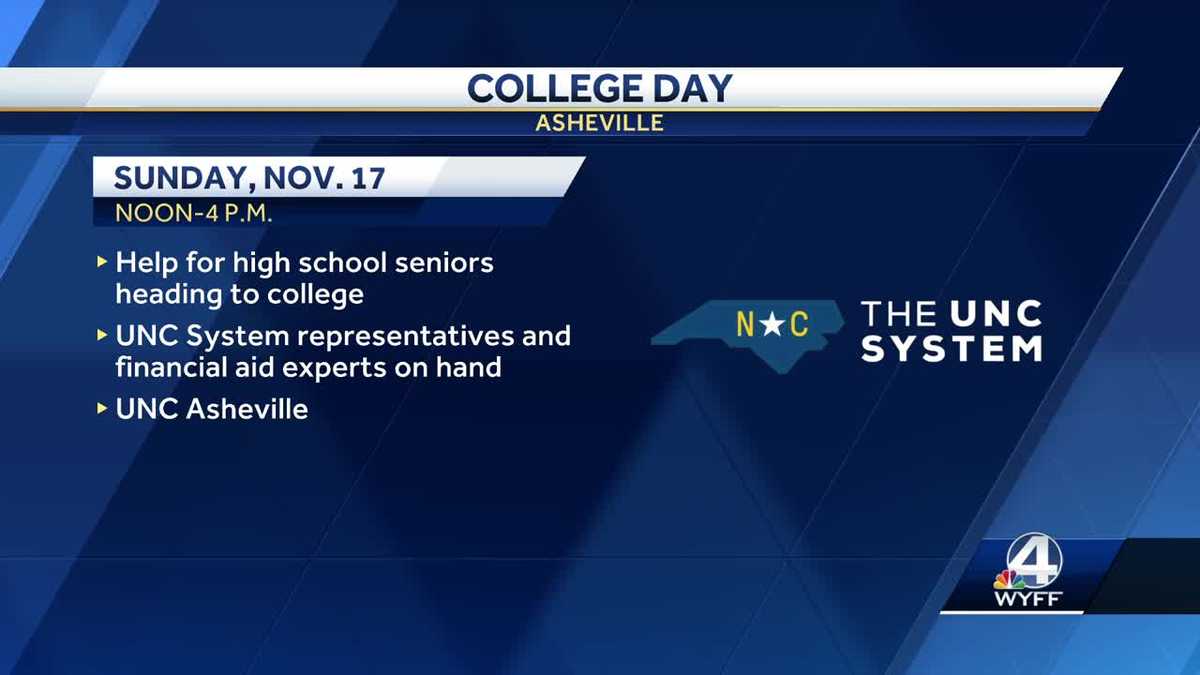 UNC to host College Day for high school students impacted by Helene [Video]