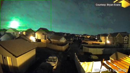 Meteor attracts eyes to the sky across Alberta [Video]