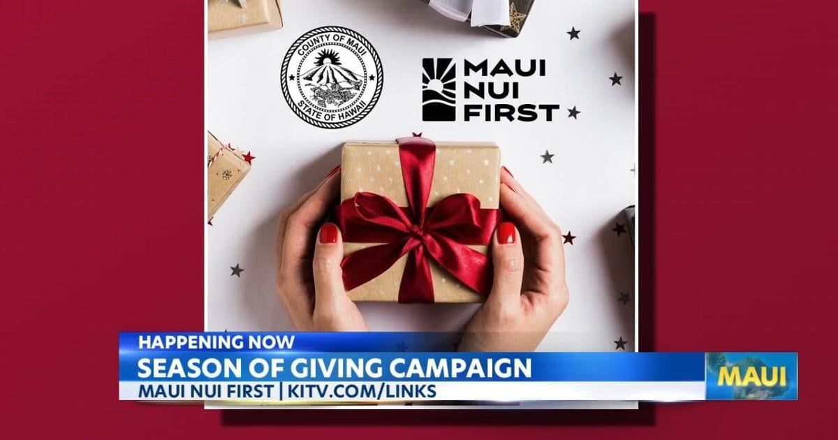 Maui launches "Maui Nui First" holiday campaign to support local businesses | Video