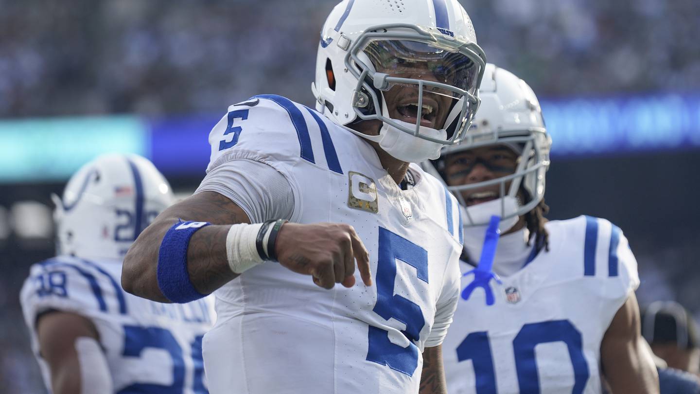 Anthony Richardson rallies colts past Jets with late TD in successful return as starting Colts QB  Boston 25 News [Video]