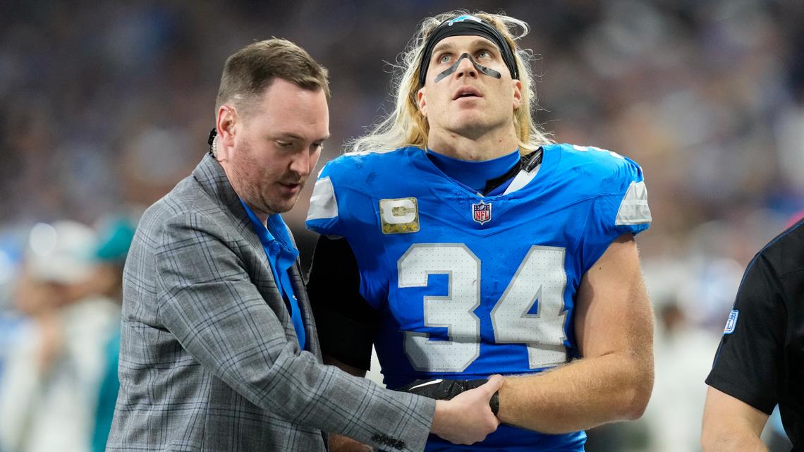 Lions lose starting LB Alex Anzalone for 6 to 8 weeks with broken forearm [Video]