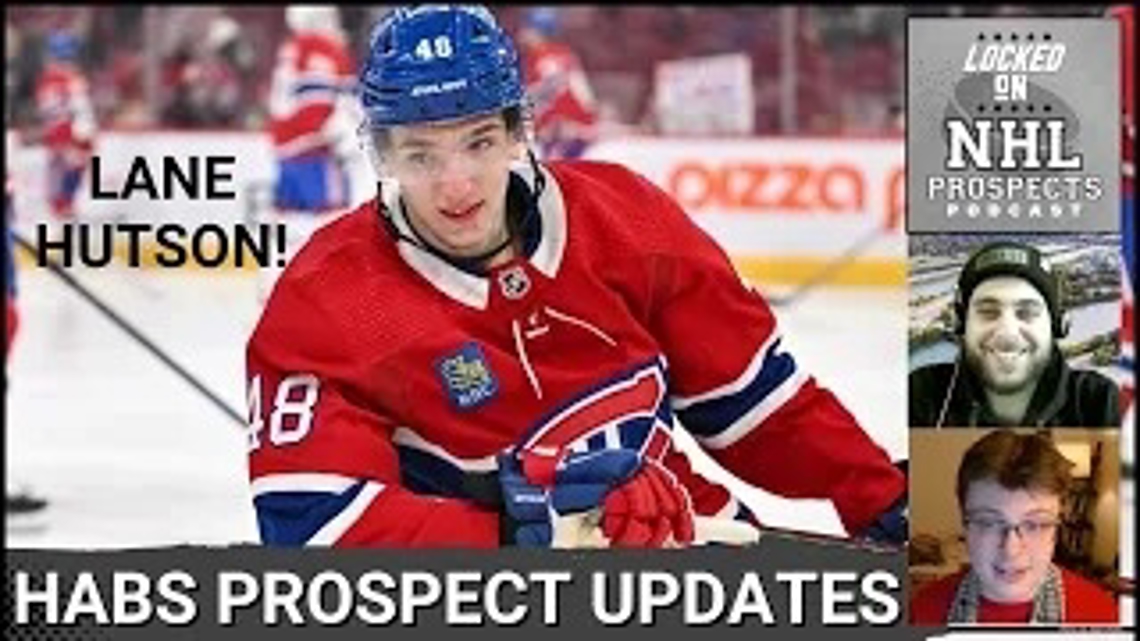 CAN LANE HUTSON BE SLOWED DOWN? | Habs Prospect Updates [Video]