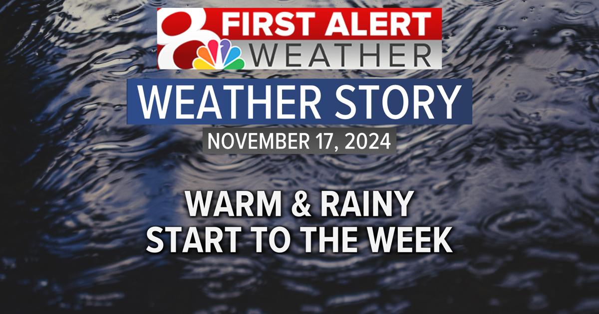 Forecast: Widespread rain to start the week, much cooler to end the week | Weather [Video]