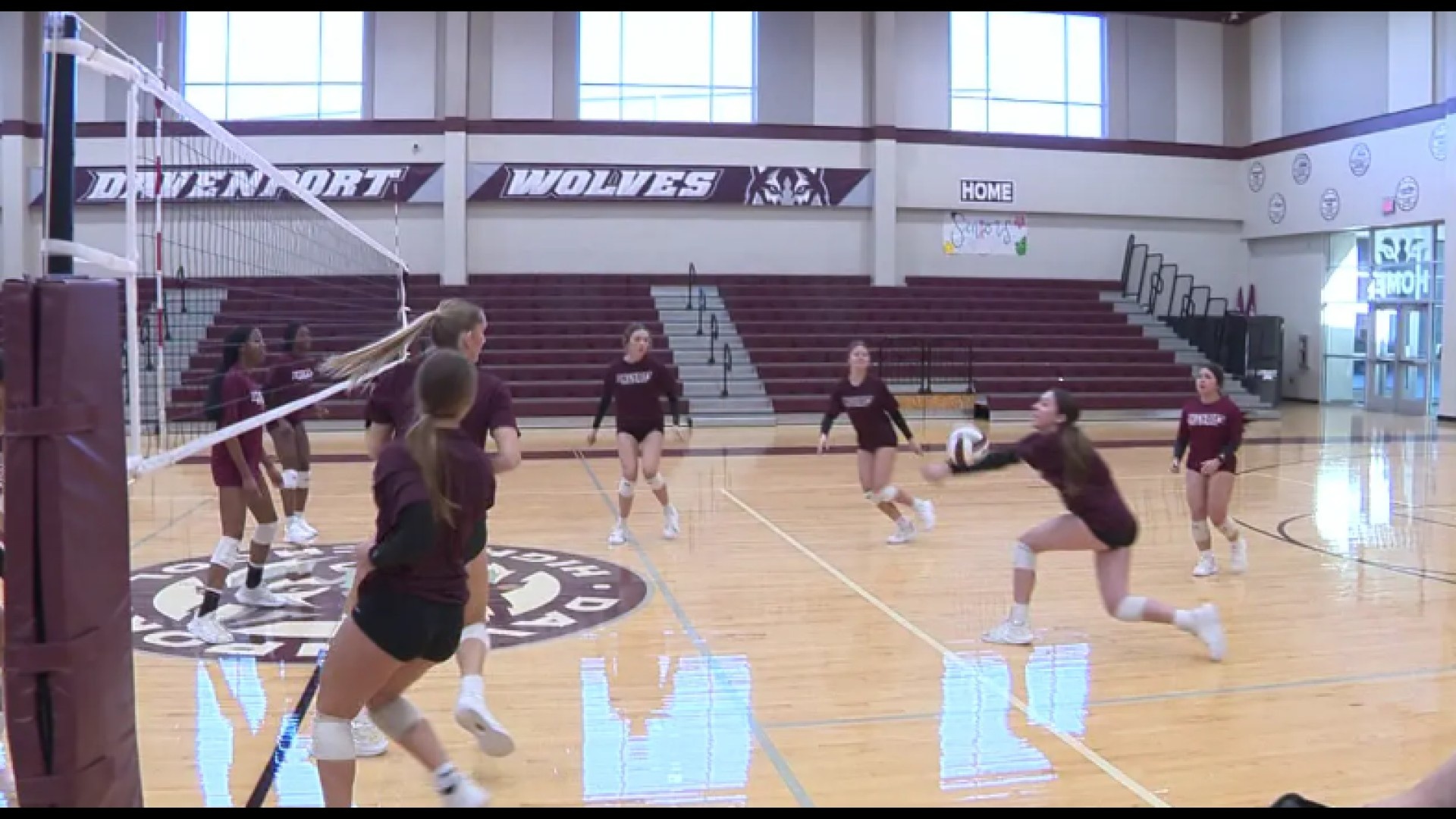 Davenport HS volleyball looks to defend state title on Tuesday [Video]