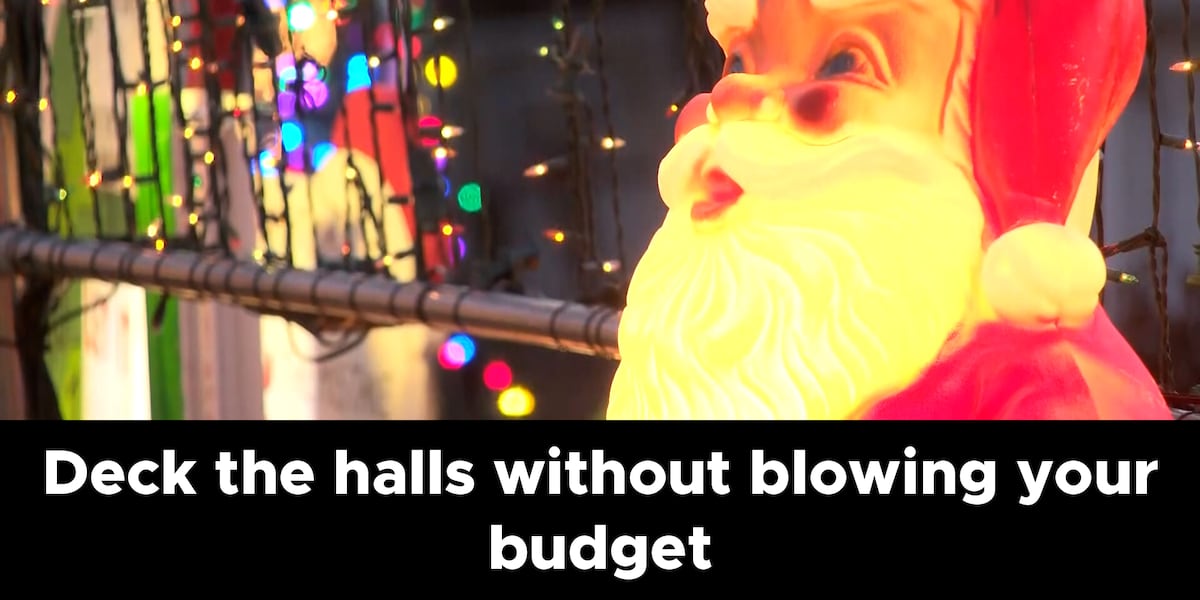 Deck the halls without blowing your budget this holiday season [Video]