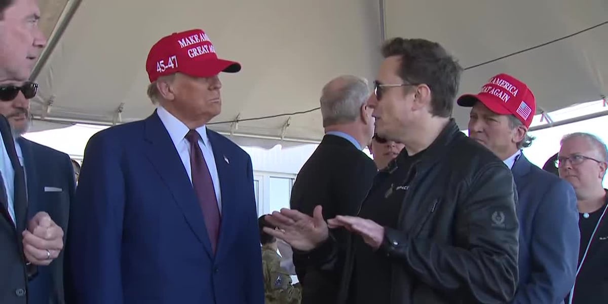 Trump attends Musk’s SpaceX launch, showcasing relationship with polictical implications [Video]