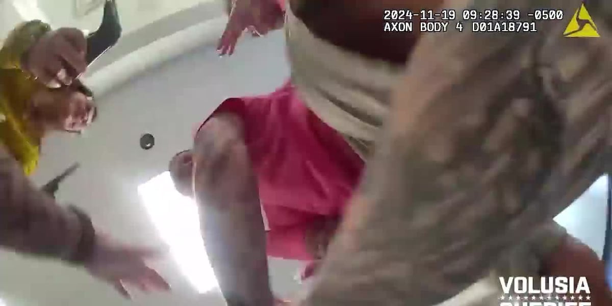 Body camera video: Florida school resource deputy attacked