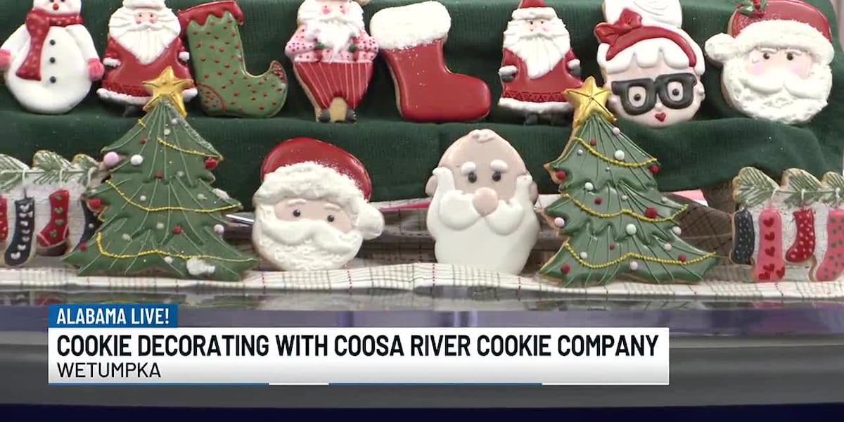 Enjoy cookie decorating with the Coosa River Cookie Company [Video]