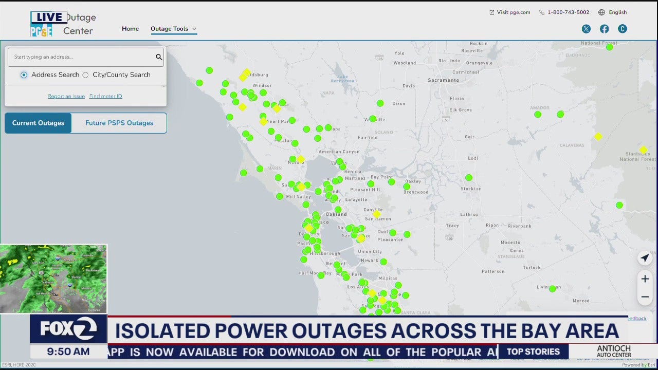 Storm causes isolated power outages across the Bay Area [Video]