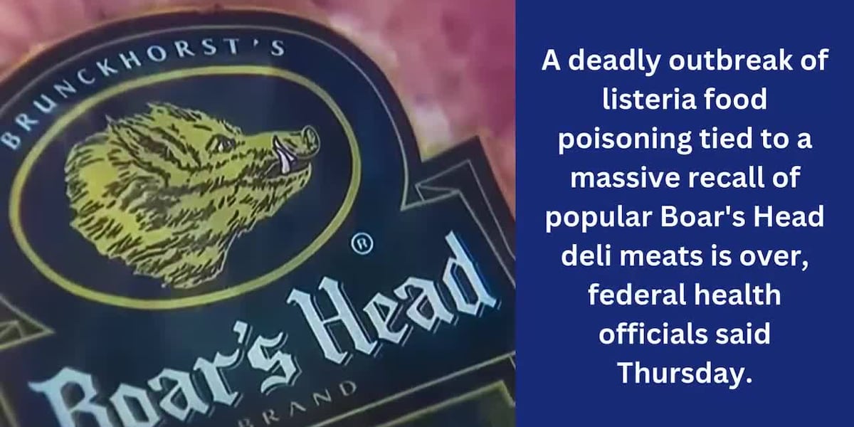 Boar’s Head listeria outbreak is over with 10 dead [Video]