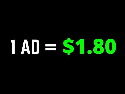 Earn $1.80 PER Google AD Watched [Video]