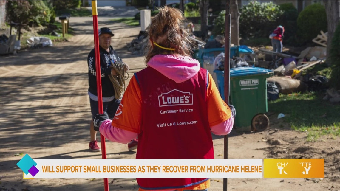 Lowes helps with relief and recovery from Hurricane Helene [Video]